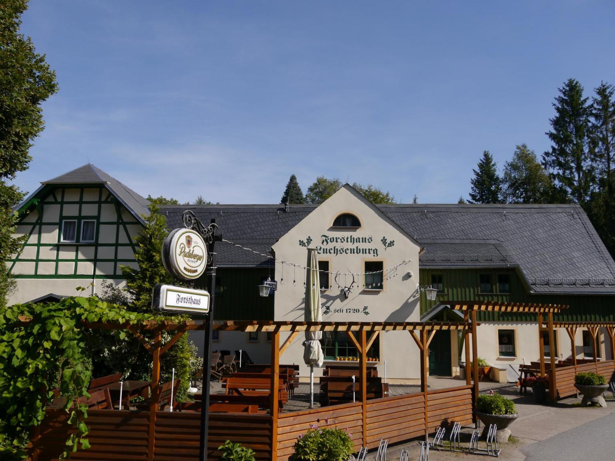 Hotel Forsthaus Luchsenburg Ohorn Exterior foto